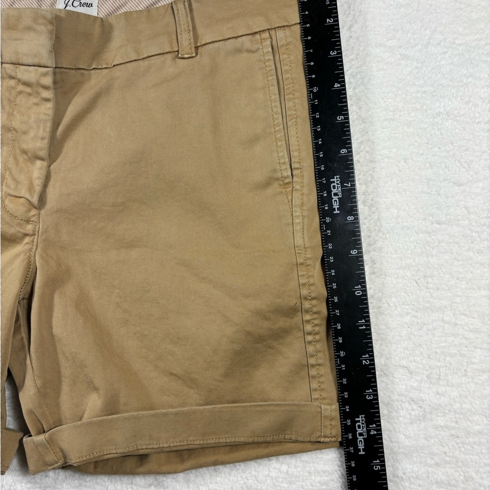 J Crew High Waist Stretch Chino Shorts Size 8 NWT - Picture 5 of 8